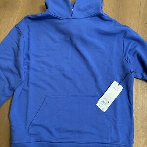 ALO Yoga Chill Marathon Blue Men's Hoodie M NWT